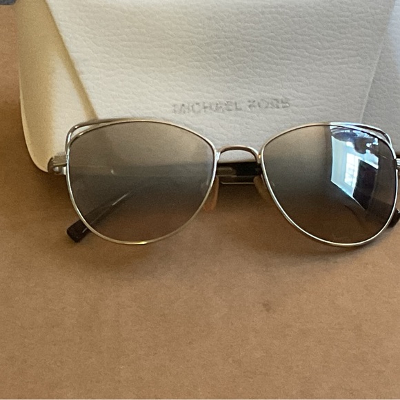 Michael Kors Leopard Print Sunglasses - Picture 2 of 10